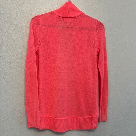 Lilly Pulitzer Bright Pink Knit Cardigan - Picture 3 of 3